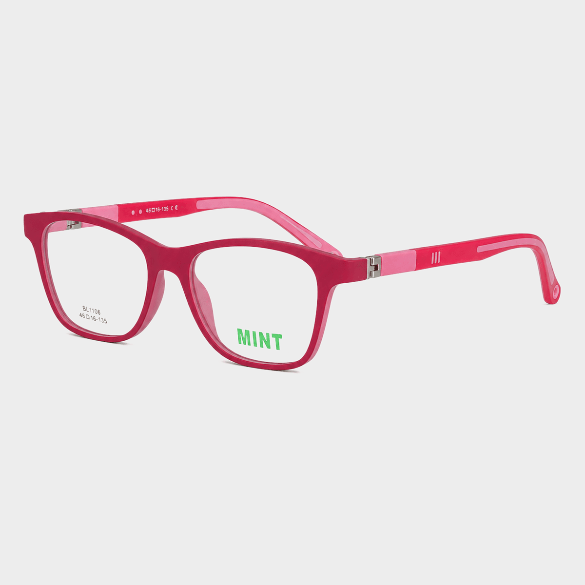 MINT BL1106 roze standardni dioptrijski okvir, Očna Kuća Stanković