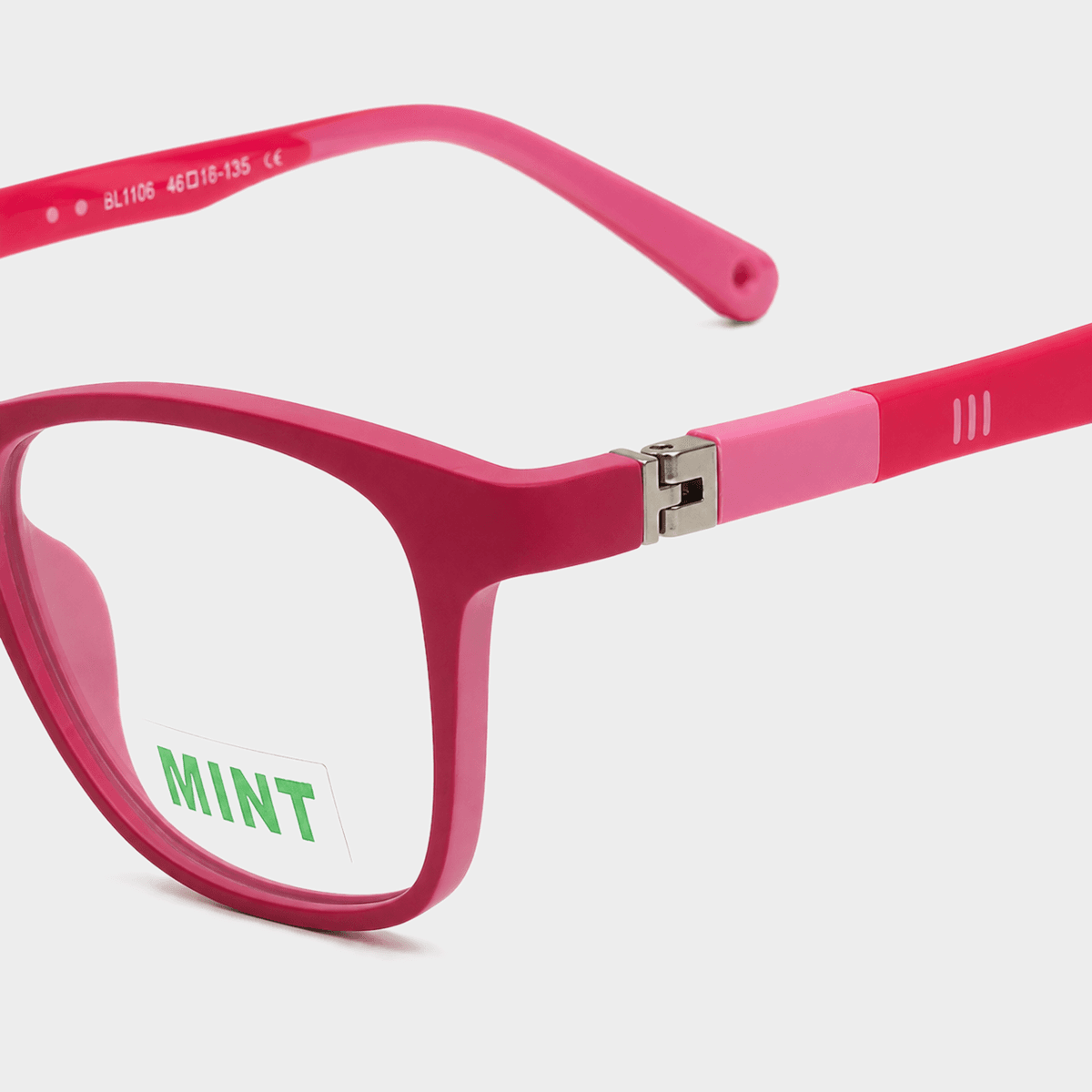 MINT BL1106 roze standardni dioptrijski okvir, Očna Kuća Stanković