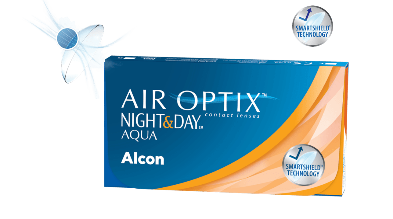 AIR OPTIX Night & Day Aqua mesečna sočiva